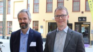 J. Ahlberg (left)