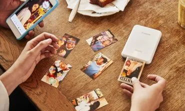 Canon lets users print out photos decorated with face filters