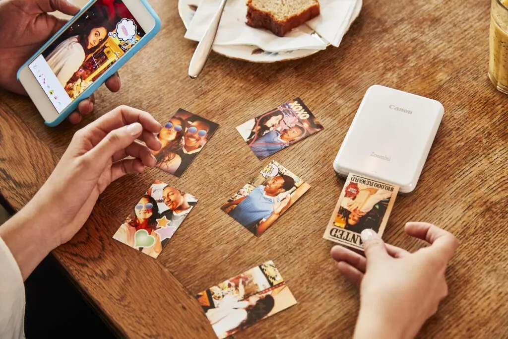 Canon lets users print out photos decorated with face filters