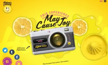 Hubert’s Lemonade: A truly interactive website that rewards joy