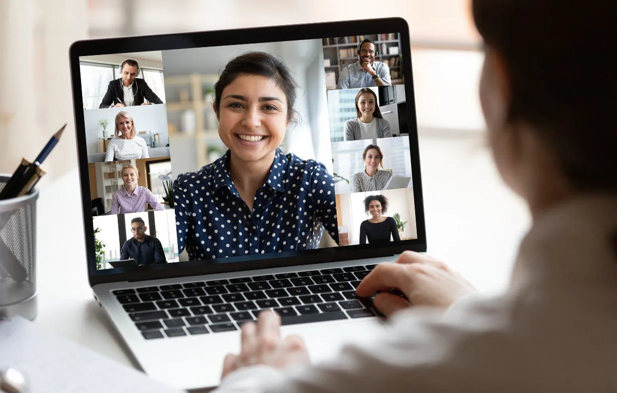 Blur or replace video conferencing background in real time