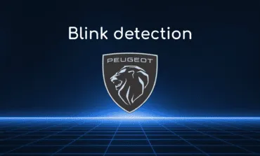 Peugeot: Blink detection for measuring drivers’ blinking frequency