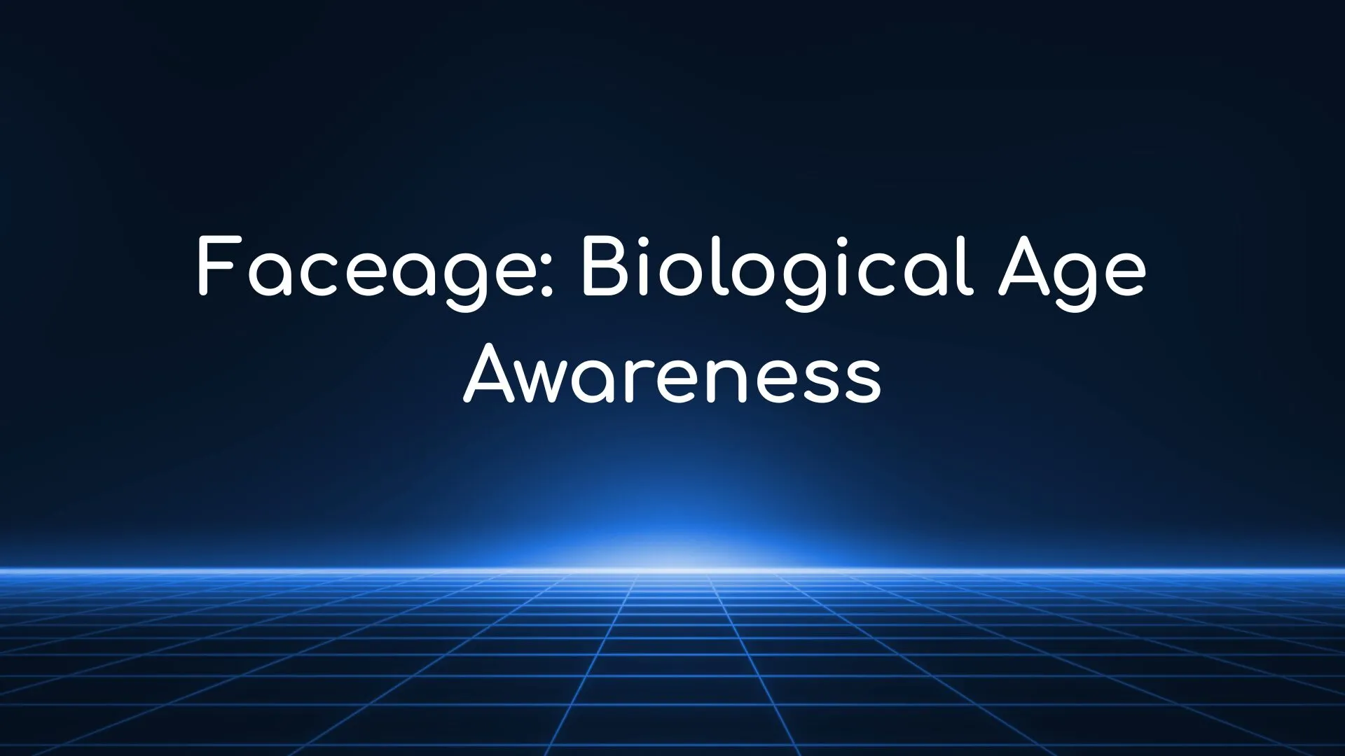 Lifeseeds: Biological age estimation under 30 seconds